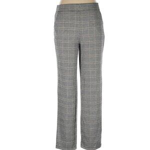 Max Studio Soft Knit Plaid Trousers with Elastic Waistband - Size XS